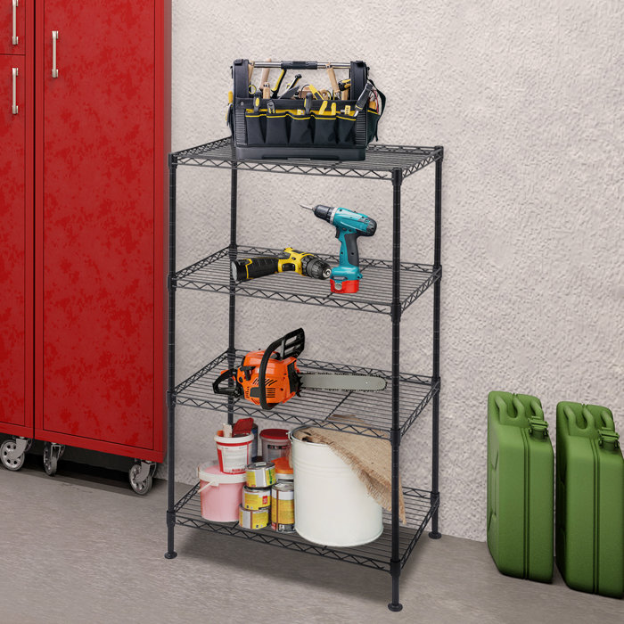 Rebrilliant 19.69" Industrial Welded Wire Shelving & Reviews Wayfair